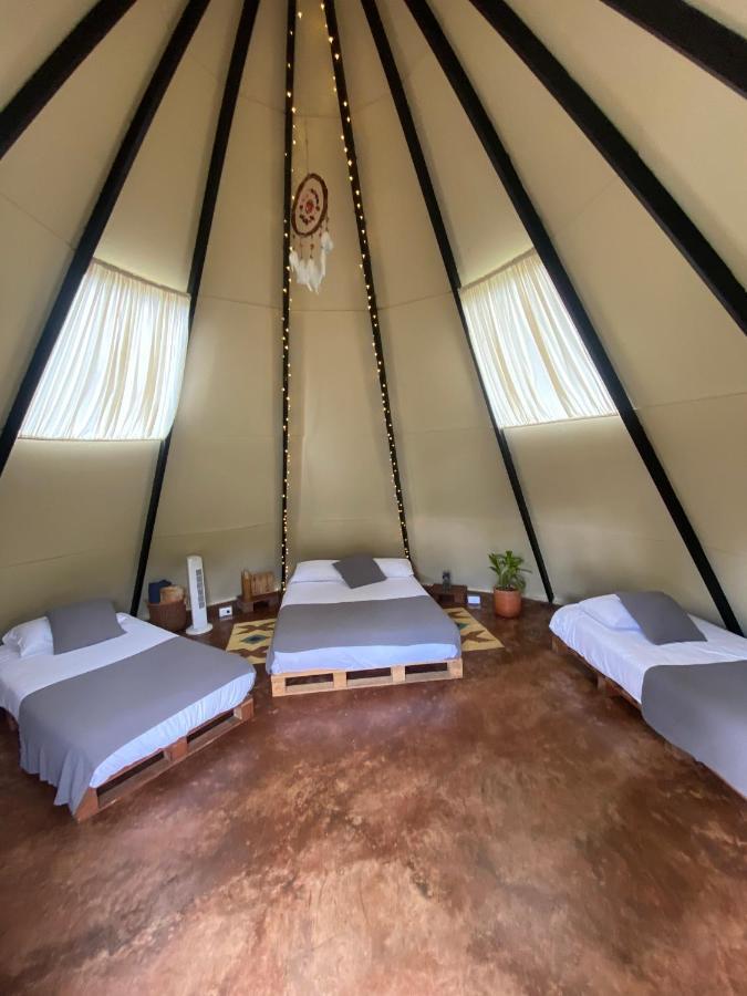 Hotel Bosque De Aventura & Glamping Refugio Del Bosque La Mesa  Exterior foto