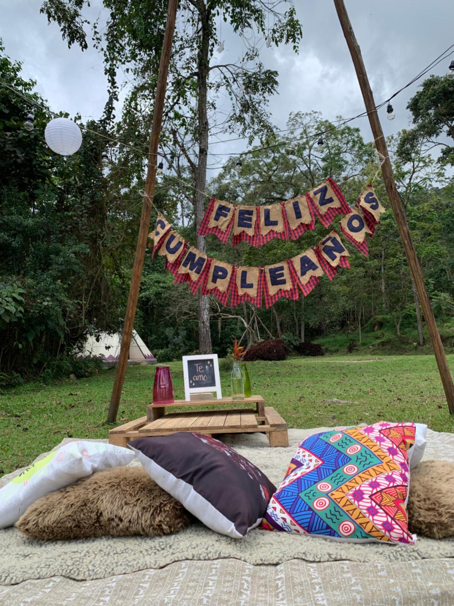 Hotel Bosque De Aventura & Glamping Refugio Del Bosque La Mesa  Exterior foto